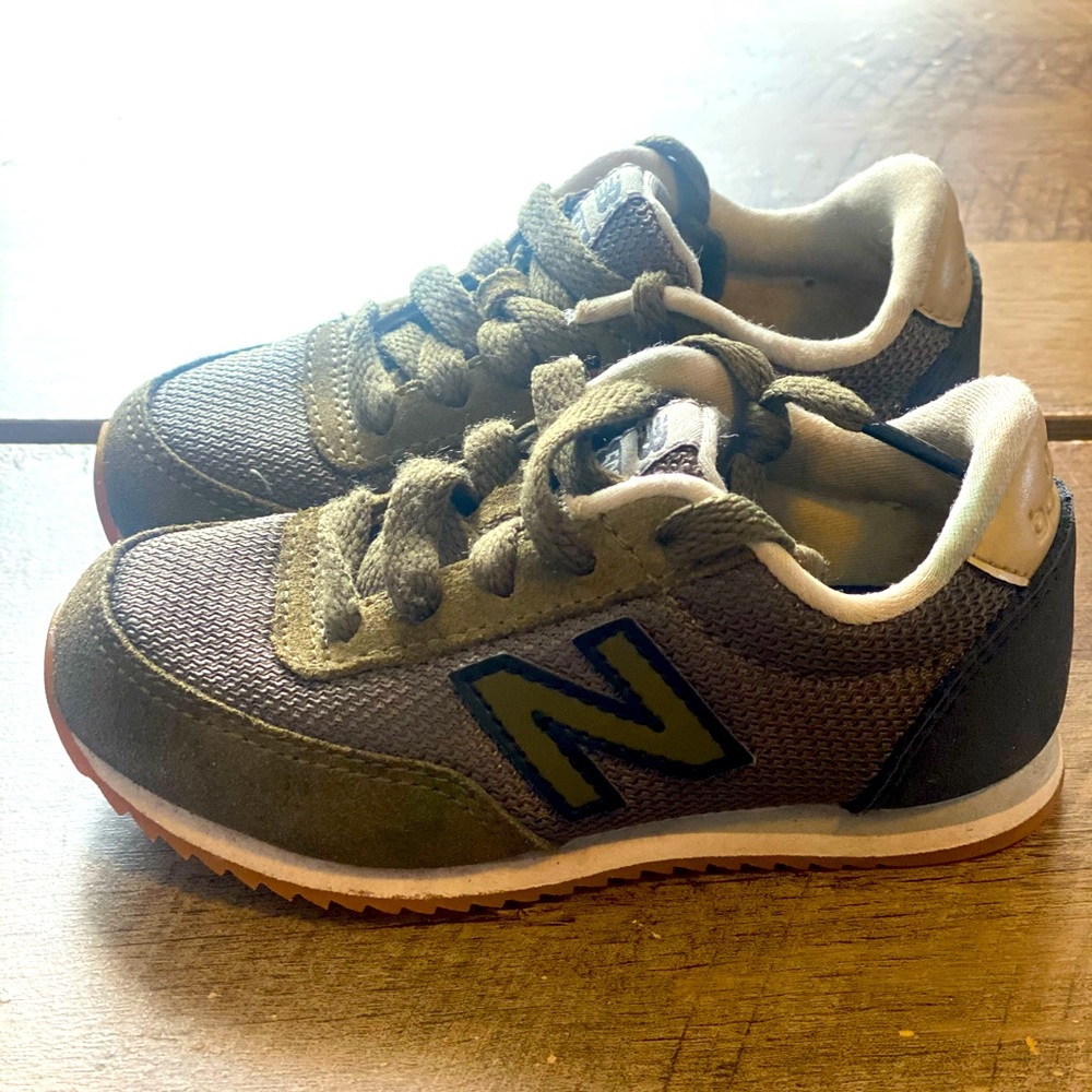 Toddler Boy New Balance shoes.